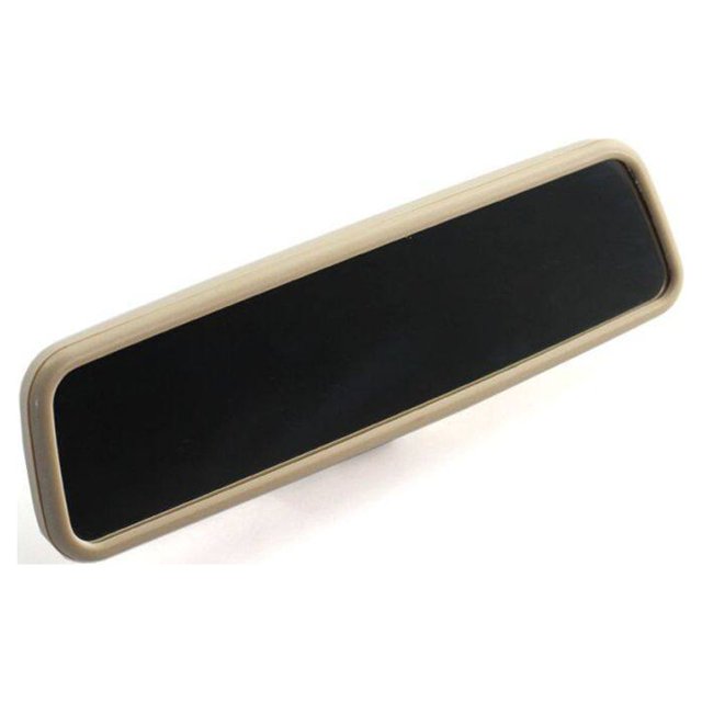 Espejo retrovisor Riwesomey para coche interior a prueba de impactos color Beige 25x7.2x7cm