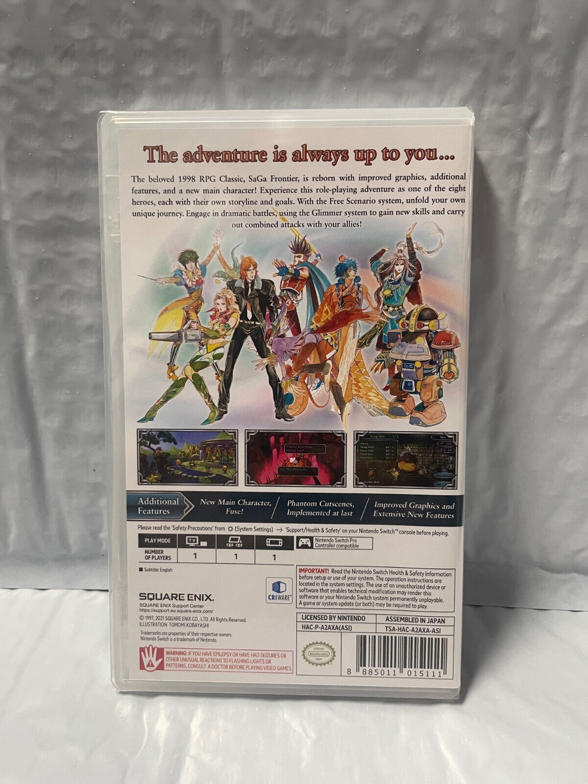 SaGa Frontier Remastered - Nintendo Switch - Walmart.com