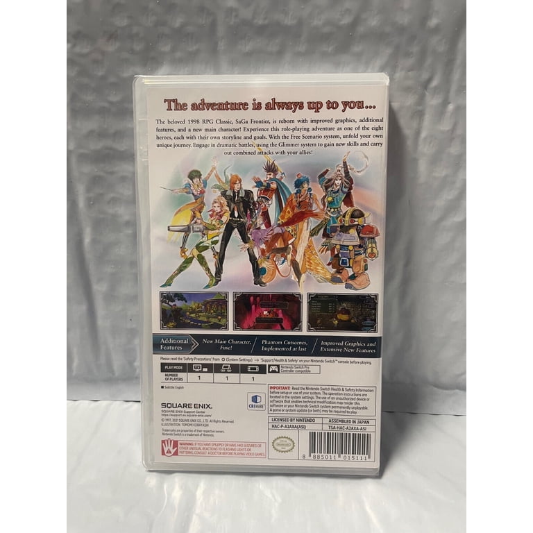 SaGa Frontier Remastered - Nintendo Switch - Walmart.com