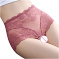 thumbnail image 7 of HUPOM Womens Seamless Underwear Underwear For Women Briefs Leisure Tie Seamless Waistband Pink XL, 7 of 7