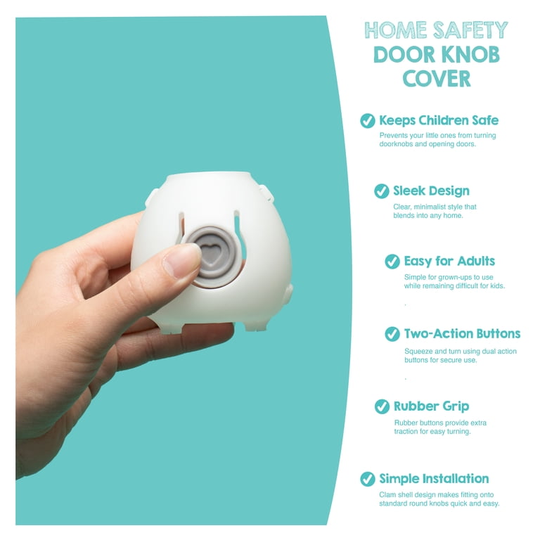 Regalo Door Knob Covers for Child Safety, 3 Pack photo 5