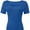 Royal Blue, variant on Womens Summer Short Sleeve T Shirts Slim Fit One Piece Cutout Scoop Neck Going Out Date Night Tops