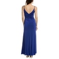 thumbnail image 2 of Eliza J womens  Ruched Empire-Waist Gown, 8, Blue, 2 of 3