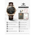 thumbnail image 3 of OUPINKE Automatic Watches for Mens Self Winding Leather Strap Moon Phase Luxury Fashion Dress Reloj, Gifts for Men, Male Adult Wristwatch, 3 of 10