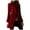 Wine, variant on Womens Fall Jacket, Women's Winter Double Wool Coat Elegant Collared Wool Blend Trench Coat, Quilted Jacket for Women(Wine,S)