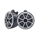 thumbnail image 1 of RECON SERIES 6.5 COAX XS BLACK GRILLE GUN METAL CONE-OPEN GRILLE (PAIR), 1 of 1