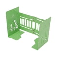 thumbnail image 1 of Sujetalibros, Sujetalibros verdes de tamaño mediano Sujetalibros para estantes Sujetalibros decorativos Los mejores en su clase, 1 of 12