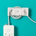 thumbnail image 4 of Self-Adhesive Power Strip Holder with Cable Management, Wall-Mounted Socket Organizer for Desks/Kitchens, No-Drill ABS Plastic Bracket, 4 of 8
