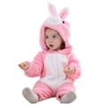 thumbnail image 3 of Mameluco con forma de conejito para Halloween, de 3 a 6 meses, unisex, de Costume OLLULL, 3 of 6
