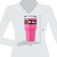 thumbnail image 4 of Ozark Trail 32 oz Insulated Stainless Steel Tumbler, Hot Pink, 4 of 12