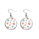 thumbnail image 1 of Venera la vida marina colorida ilustración Pendientes pendientes de plata colgantes joyas señora Unbranded M, 1 of 3