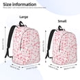 thumbnail image 4 of Daiia Cute Hand Drawn Hearts Vintage Canvas Backpack for Men and Women ,Hiking Backpack,Travel Laptop Bag for School,Large Capacity Backpack, 4 of 8