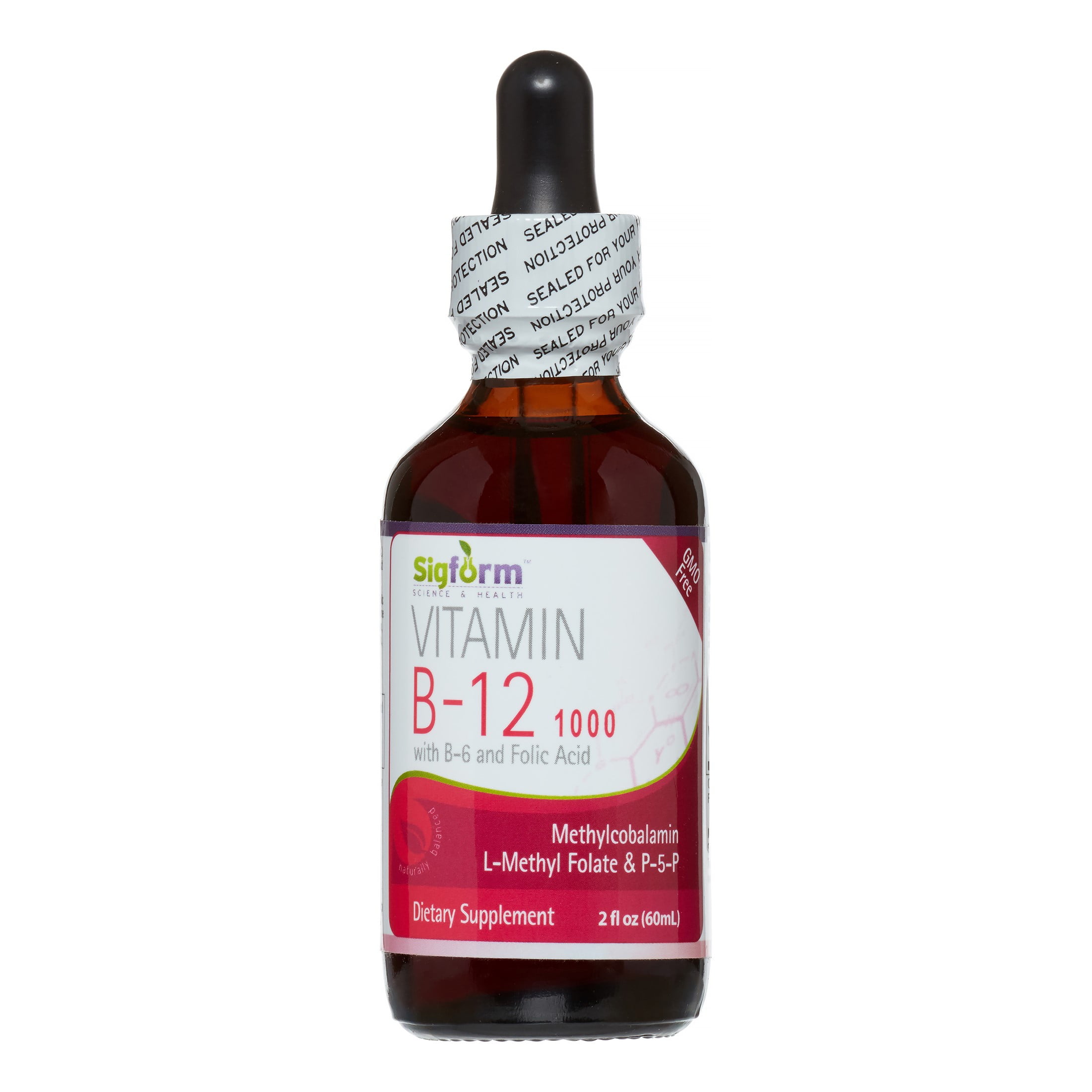 Sigform Vitamin B12 1000 Drops, 2 Oz
