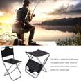 thumbnail image 3 of Chaise Pliante Professionnelle Adultes Enfants Randonnée Camping Barbecue Siège Stable Ajustement Chaises d'Extérieur Accessoires de Tente, 3 of 8