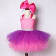 thumbnail image 5 of Vestido de tutú para niñas Lol, bonito vestido de princesa para fiesta de cumpleaños, disfraz de Halloween para Navidad y muñecas Lol, 5 of 5