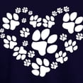 thumbnail image 3 of CafePress - Catlovepaw2 - Pullover Hoodie, Classic & Comfortable Hooded Sweatshirt, 3 of 4