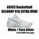 thumbnail image 1 of ASICS Basketball Shoes GELHOOP V16 EXTRA WIDE 1063A080.100 White / Pure Silver, 1 of 6