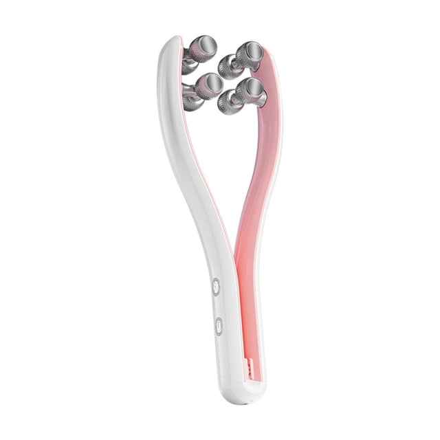 TIMIFIS Patio Rouleau Arroseur Lifting Facial Maison-Microcourant Masseter Double Menton Petit Instrument de Beauté Lifting et Raffermissant, Outil Rouleau Facial Adapté pour Cuisine et Salle à Manger Quotidienne