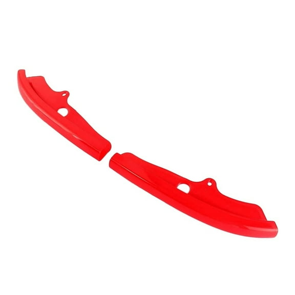 Front Bumper Lip Splitter Protector Cover for Dodge Challenger S-RT 2015-2023 68327082AA 68327083AA NO For R/T Plus SXT Widebody