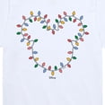 thumbnail image 3 of Disney - Christmas Lights Mickey Head - Youth Boys Short Sleeve Graphic T-Shirt, 3 of 5