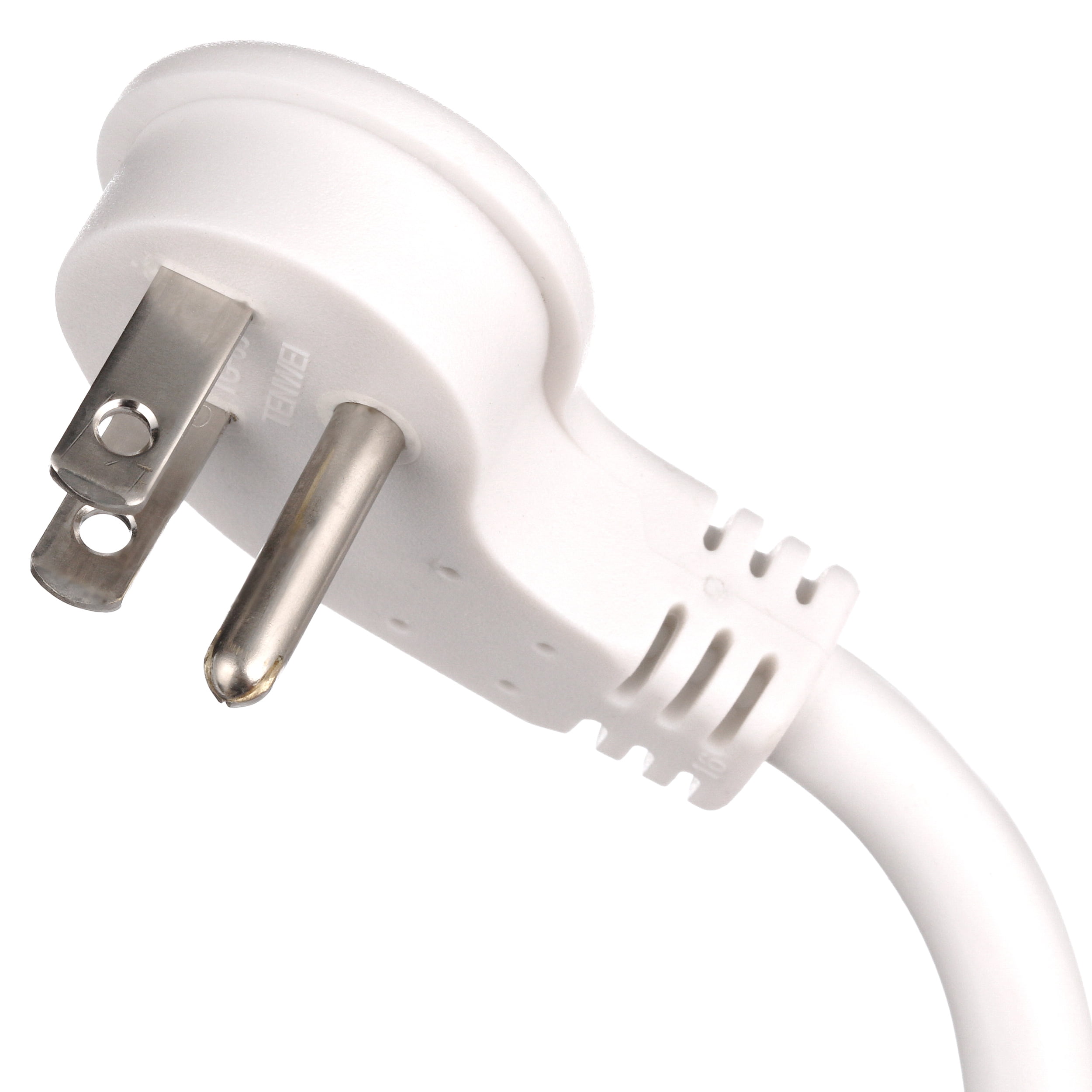 onn.  2.5ft 6 AC Outlets Surge Protector 2pk-White