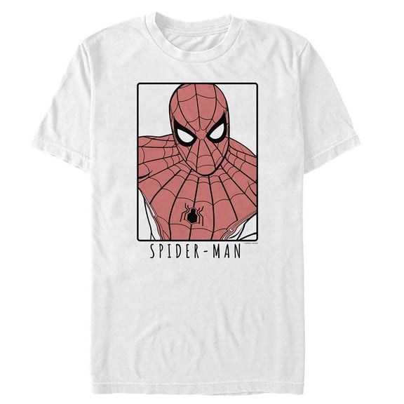 Men's Marvel Spider-Man: Far From Home Sleek Frame Graphic Tee White 3X Large