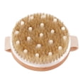 thumbnail image 3 of Exfoliating Body Scrubber, Deep Cleaning Relieve Fatigue Body Brush Round  For Shower Room, 3 of 8