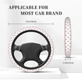 thumbnail image 2 of Kdxio Hand Drawn Strawberry Print Elastic Stretch Steering Wheel Cover,Auto Steering Wheel Cover,15 Inch Anti-Slip,Warm in Winter and Cool in Summer,Fit Suvs,Vans Cars,Trucks, 2 of 7