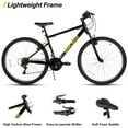 thumbnail image 4 of HILAND 26 inch Mountain Bike for Men Women, 18 Speeds High-Carbon Steel Frame, Sport Cycling MTB Bicycle for Adult, 4 of 6