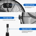 thumbnail image 5 of Ventilador de pie simple de lujo, 5 of 5