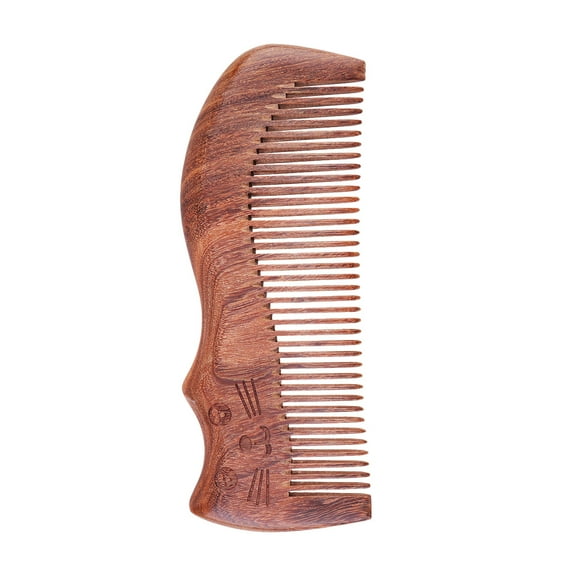 Worgeous  Wood Hair Comb Woman Hairbrush Detangle Rat Tail Combs Women's Miss