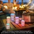 thumbnail image 7 of BZSMCE Flameless Candles LED Lights Design Snowtreen and Snowflak for Christmas Creativity Battery Candles, 7 of 7