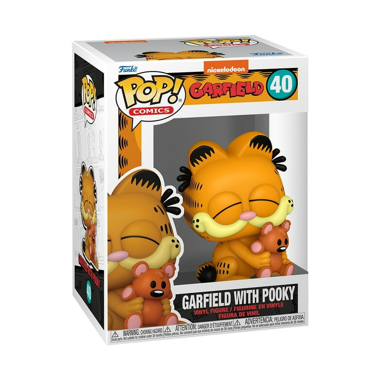 Funko POP! Comics Garfield with Pooky Vinyl Figure (#40) - Walmart.com
