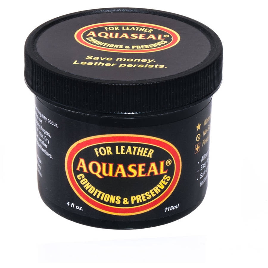 AQUASEAL AQUASEAL For Leather, 4oz. Creme
