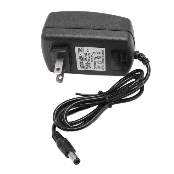20V 1A Power Supply Adapter with 93cm Charging Cable for Speaker Billboard Display Gaming Console Telephone, Overtemperature, Short Circuit