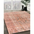thumbnail image 2 of Ahgly Company Indoor Rectangle Contemporary Sunrise Orange Persian Area Rugs, Swatch Sample, 2 of 6