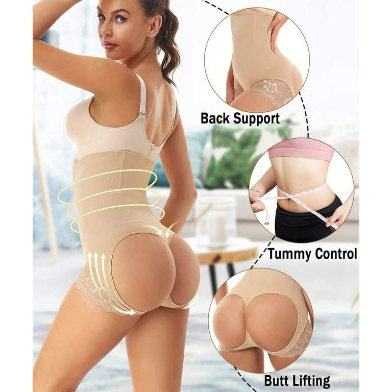 From Tummy Control To Booty-Lifting Magic, Shapewear Try On Haul, 4  Different Pieces