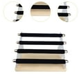 thumbnail image 6 of Segolike Rings Display Stand Jewelry Rack Portable Wooden Base Detachable Rings Holder Modern Jewelry Storage Organization for Desktop Black Velvet, 6 of 8