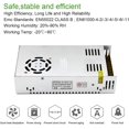 thumbnail image 4 of Fuente de alimentación conmutada regulada universal 12v 30a Dc 360w adecuada para varios proyectos Afortunado Sencillez, 4 of 5