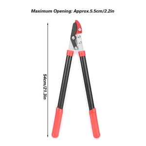 5.5cm/2.2in Opening Pruning Shears, Pruning Loppers, 54cm/21.3in Gardening Flower Cutting for Garden Trimming Bonsai Twigs Fruit Tree