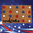 thumbnail image 5 of 4th of July Independence Day Home Mats Welcome Floor Doormat 23.62 X 15.75in Non Slip Floor Mat Summer Holiday Funny Novelty Door Mats Indoor Outdoor Decor, 5 of 8