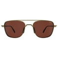 thumbnail image 3 of Bex   Mach Color Matte Gold/Brown Sunglasses  Gold Brown, 3 of 4