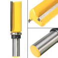 thumbnail image 3 of Straight Flute Flush Trim Router Wood Bits Carbide   Color: As the picture Cutter Top Bearing 1/2*3/4*50mm, 3 of 9