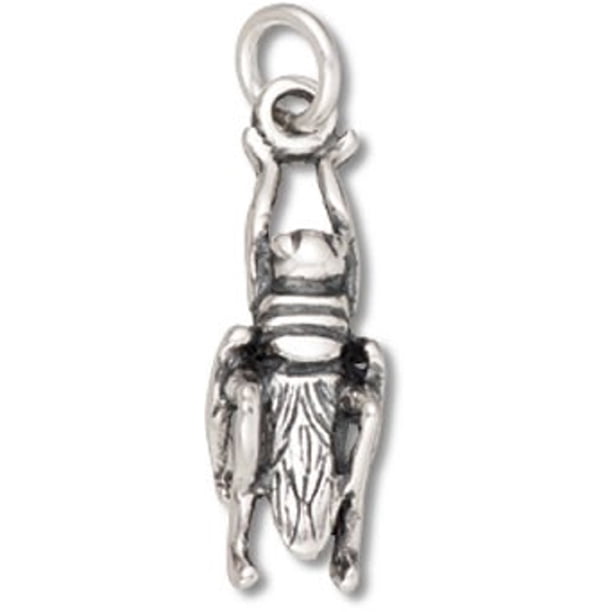 Auntie S Treasures Sterling Silver 30 1mm Box Chain 3d Small Grasshopper Or Cricket Insect Pendant Necklace Walmart Com Walmart Com