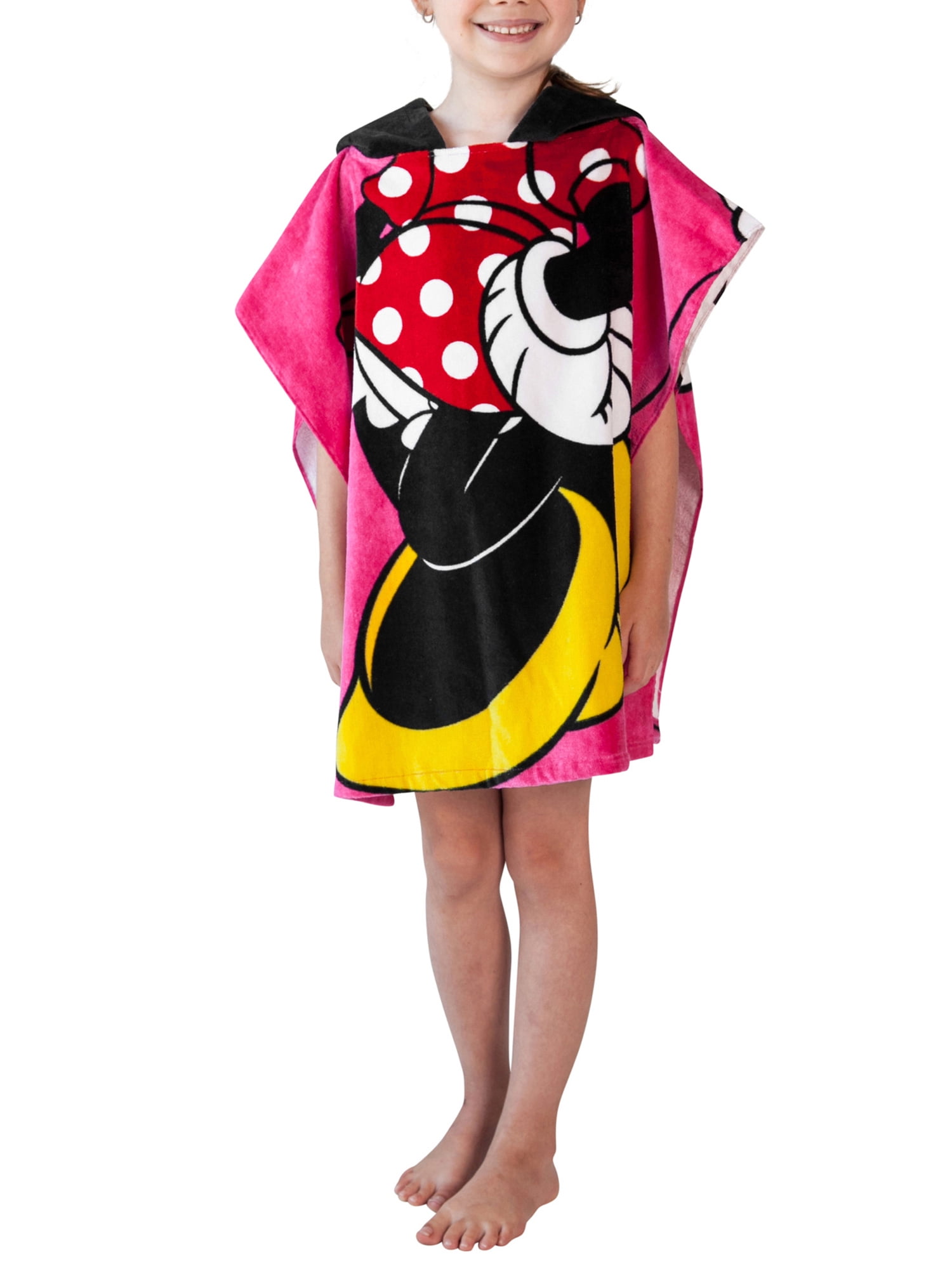 minnie mouse hooded beach towel