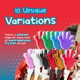 thumbnail image 4 of Windy City Novelties 12-Pack 7-Inch Mini Hand Clappers - Bulk Noisemakers for Parties, Celebrations, and Events - Red/White/Blue, 4 of 6
