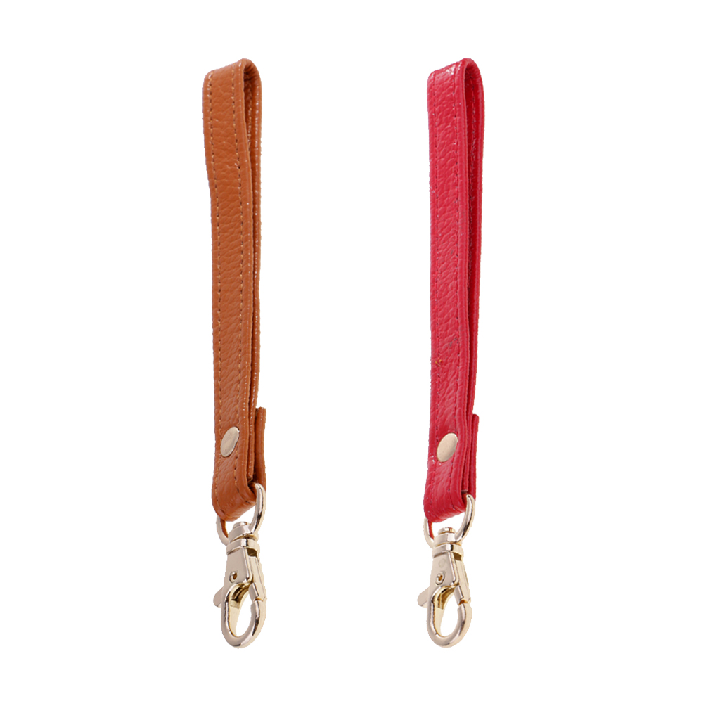 leather wrist strap for purse