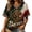 Dark Green, variant on Women Soccer Jersey Shirts 2026 National Team Short Sleeve V Neck Shirt World Soccer Fan Blouse MEXICO Soccer Graphic Streetwear Top Dark Green L