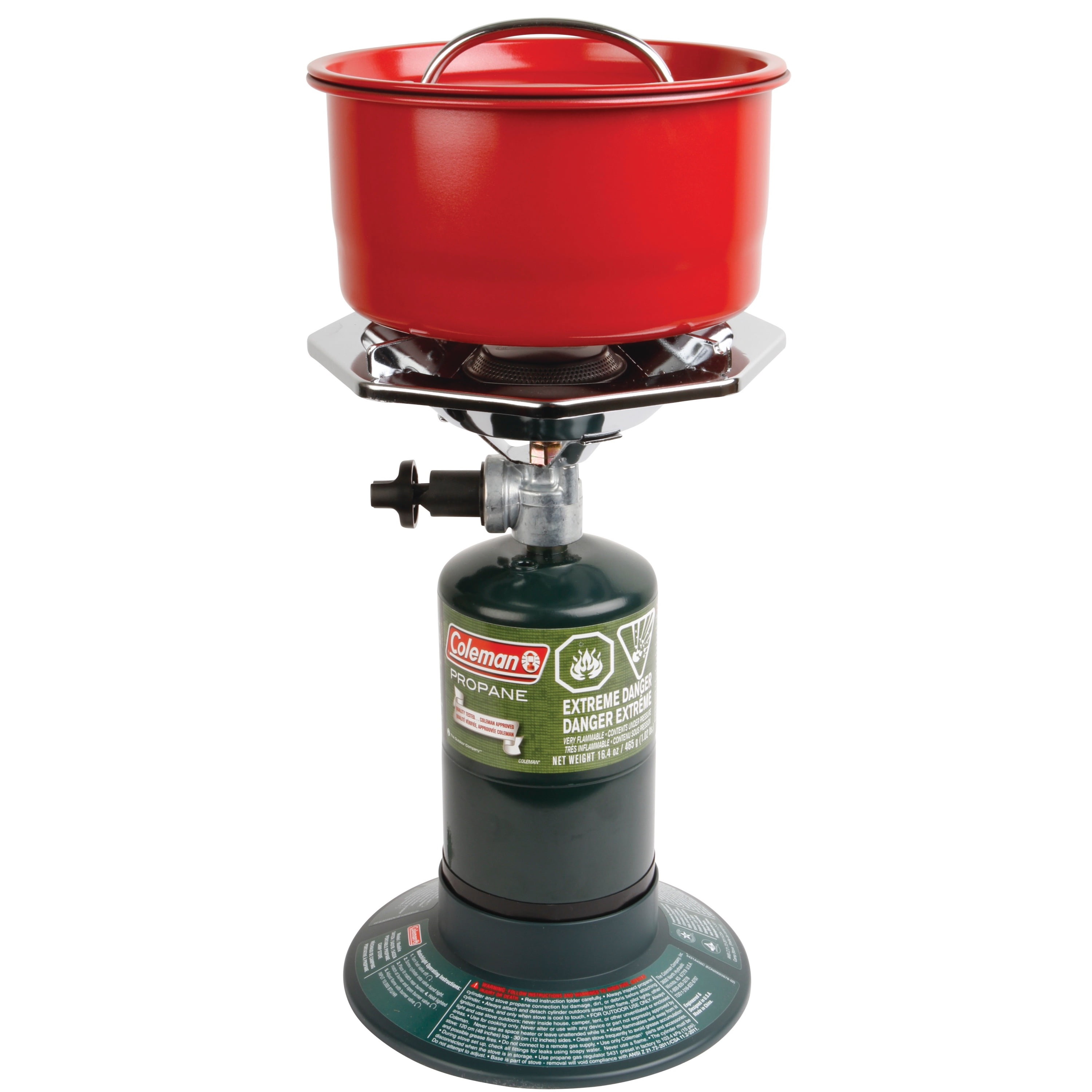 Details about   Portable Bottletop Propane Gas Camping Stove With Fully Adjustable Burner Steel 