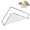 1Pc, variant on Sink Corner Rack Dish Drying Rack Stainless Steel Corner Sink Organizer Triangle Sink Dish Drying Rack